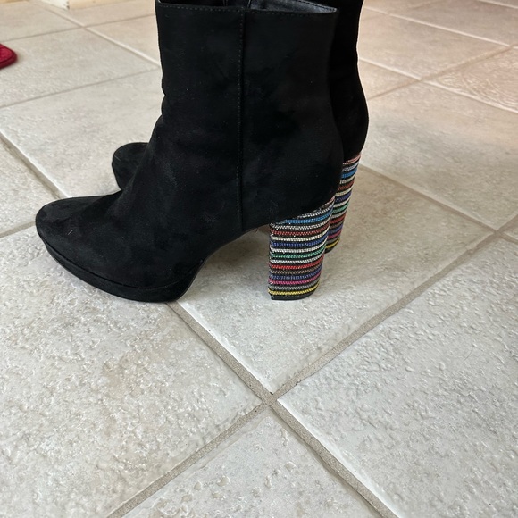 Burgundy Booties - Picture 2 of 8